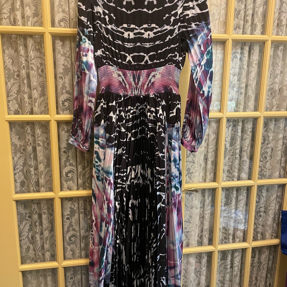 Elegant Multicolor Maxi Dress